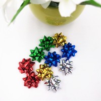 100 pcs per poly bag Christmas and wedding confetti bows red and green 1" starbow