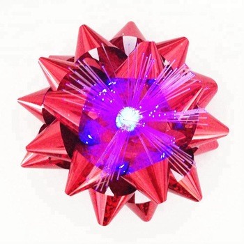 with Change Colors Outdoor Decorate LED Lighting Star Ribbon Bow